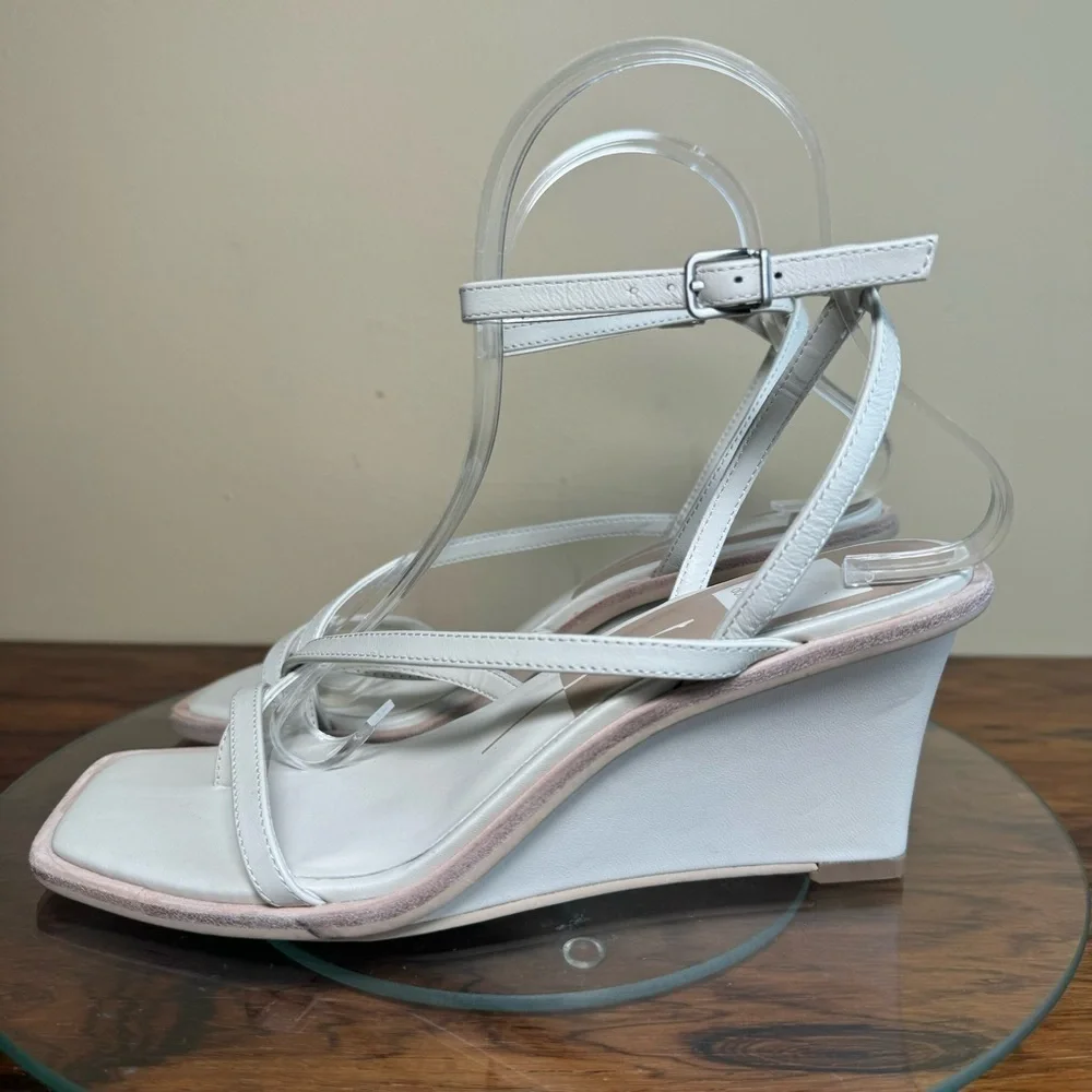 Dolce Vita Gemini Wedges - ivory leather